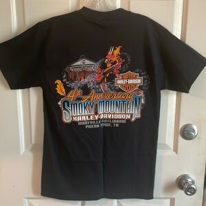 Harley Davidson dragon tail t-shirt